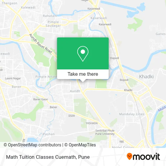 Math Tuition Classes Cuemath map