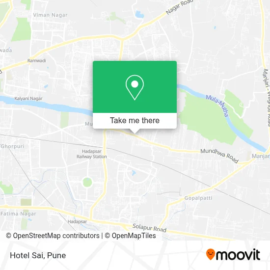 Hotel Sai map