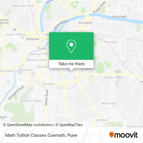 Math Tuition Classes Cuemath map