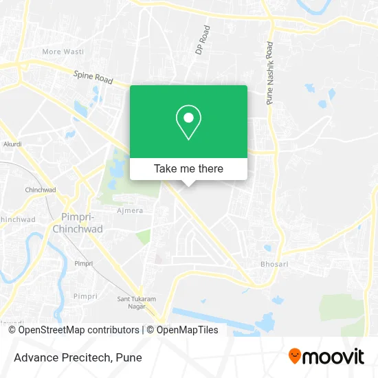 Advance Precitech map