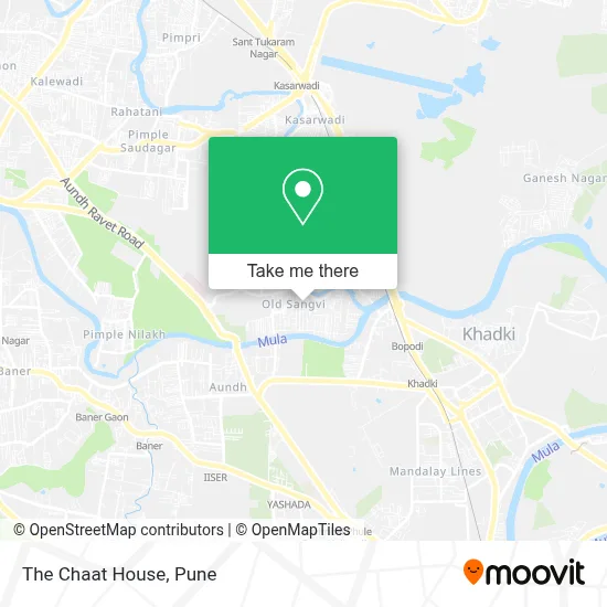 The Chaat House map