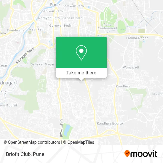 Briofit Club map