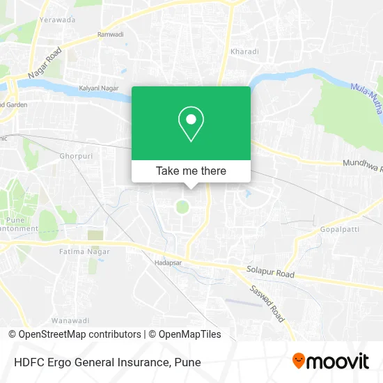 HDFC Ergo General Insurance map