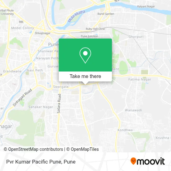 Pvr Kumar Pacific Pune map