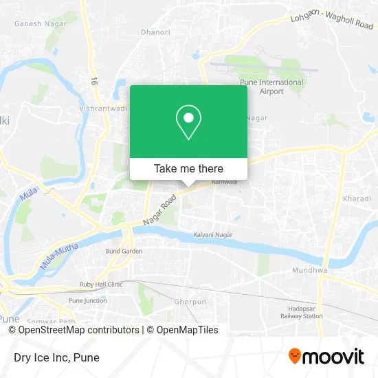 Dry Ice Inc map