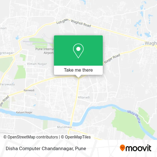 Disha Computer Chandannagar map