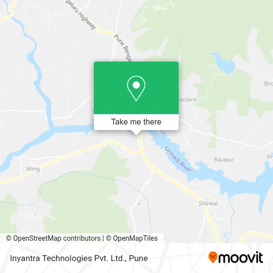 Inyantra Technologies Pvt. Ltd. map