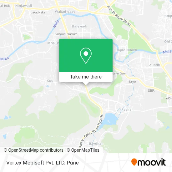 Vertex Mobisoft Pvt. LTD map