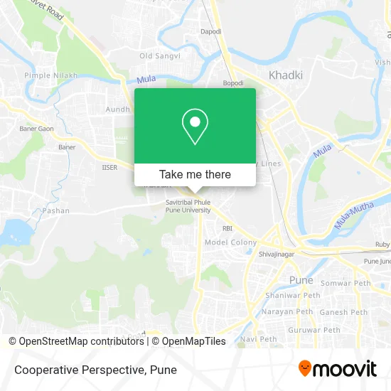 Cooperative Perspective map