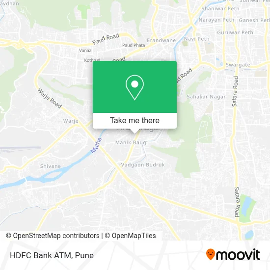 HDFC Bank Atm map