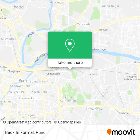 Back In Formal map