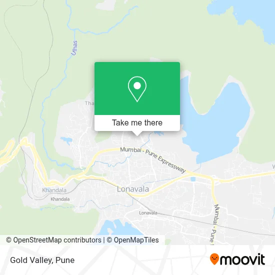 Gold Valley map