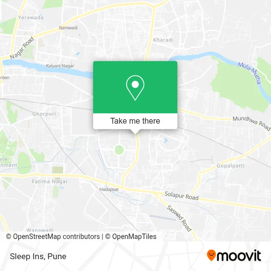Sleep Ins map