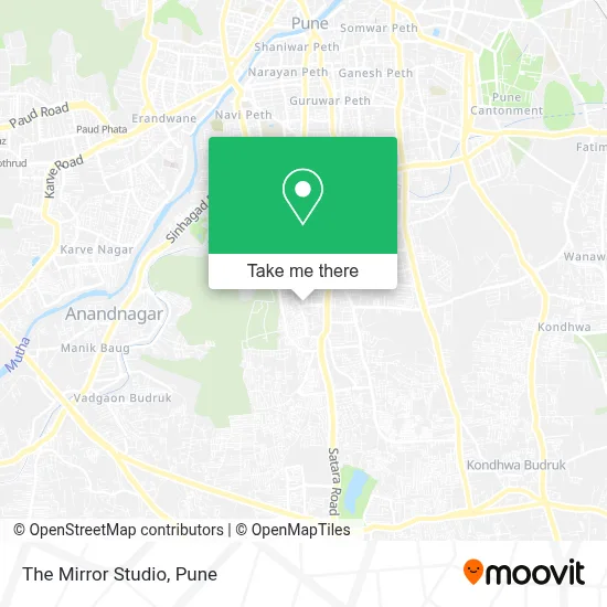 The Mirror Studio map