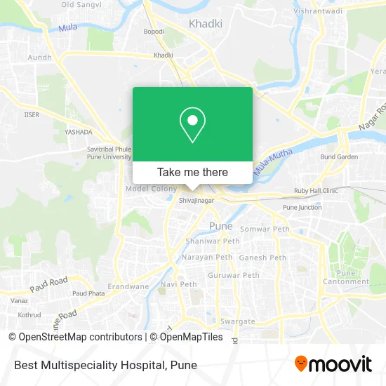 Best Multispeciality Hospital map