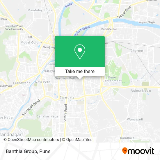 Banthia Group map