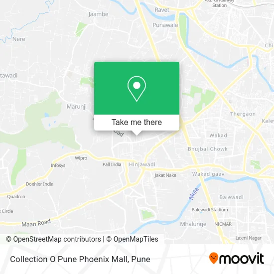Collection O Pune Phoenix Mall map