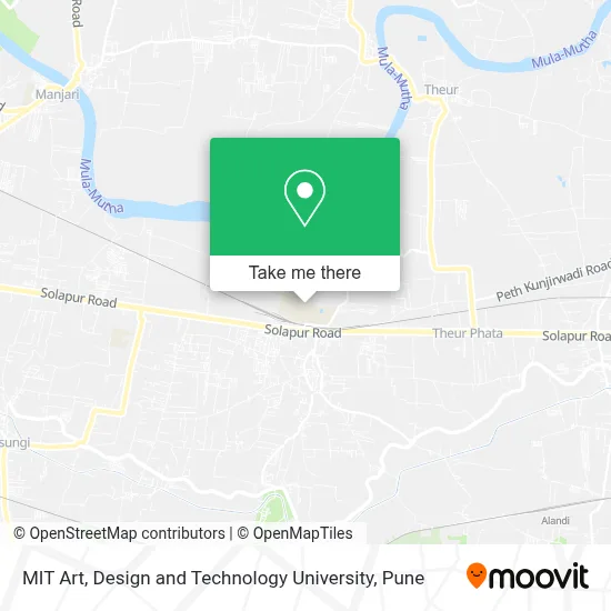 MIT Art, Design and Technology University map
