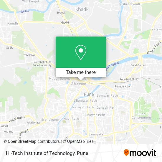 Hi-Tech Institute of Technology map