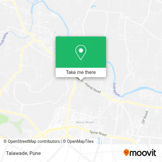 Talawade map