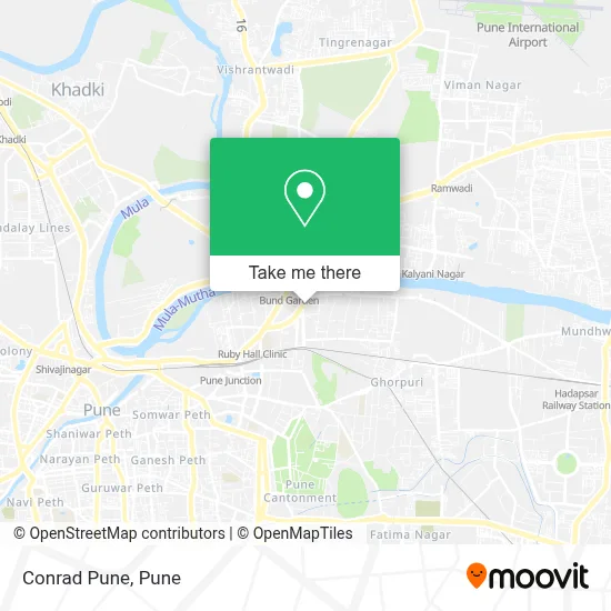 Conrad Pune map