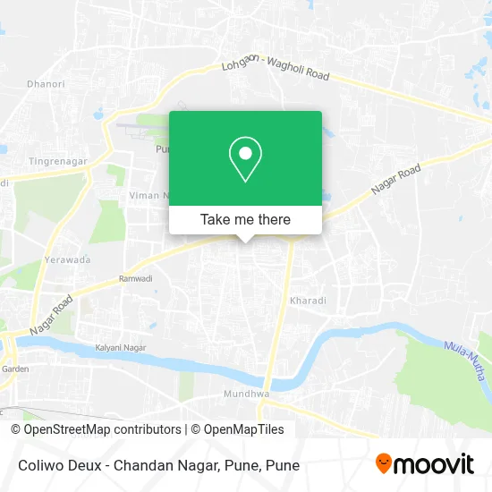 Coliwo Deux - Chandan Nagar, Pune map