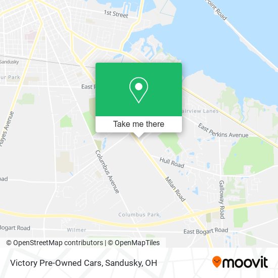 Victory Pre-Owned Cars map