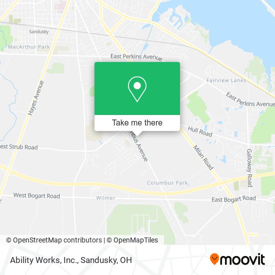 Ability Works, Inc. map