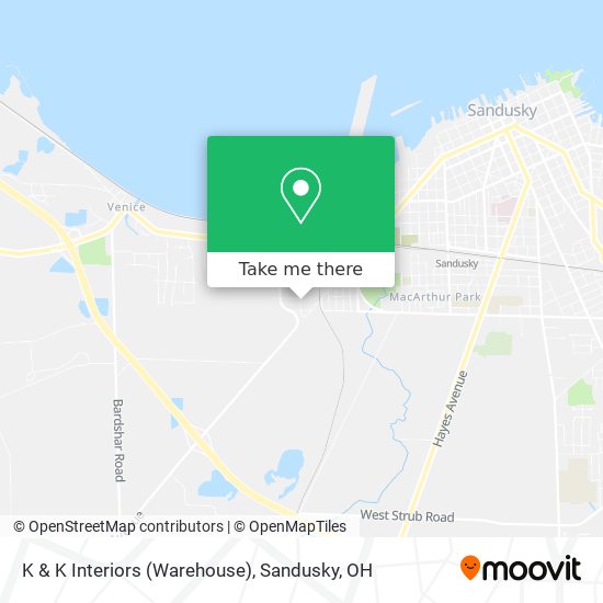 K & K Interiors (Warehouse) map