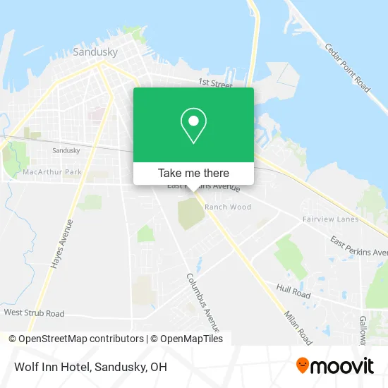 Mapa de Wolf Inn Hotel