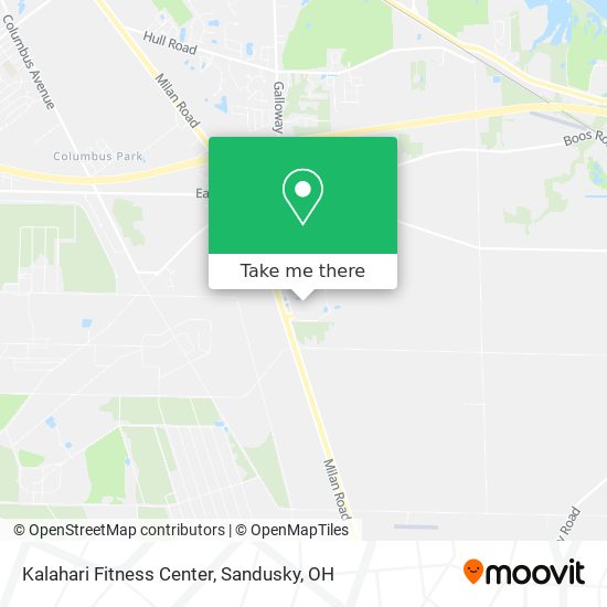 Mapa de Kalahari Fitness Center