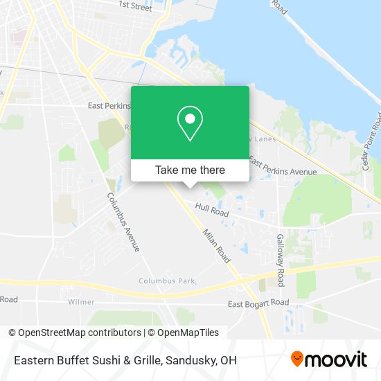 Eastern Buffet Sushi & Grille map