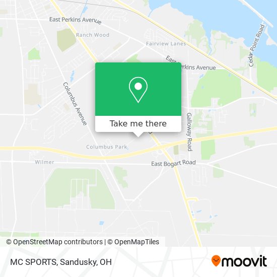 MC SPORTS map