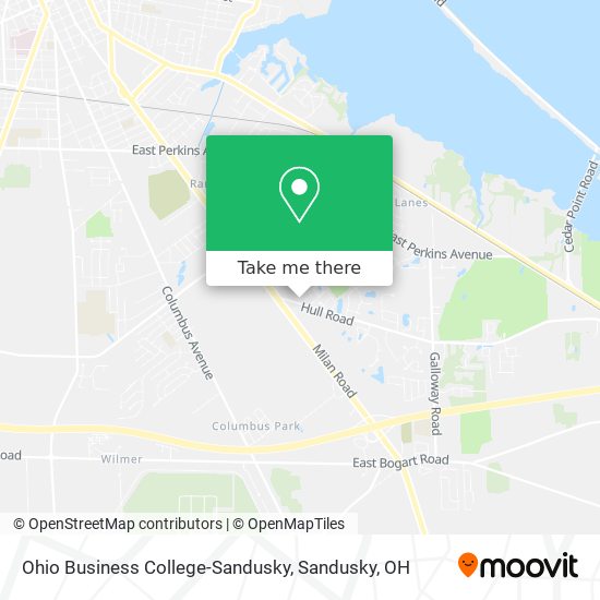 Ohio Business College-Sandusky map