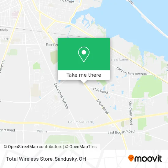 Total Wireless Store map