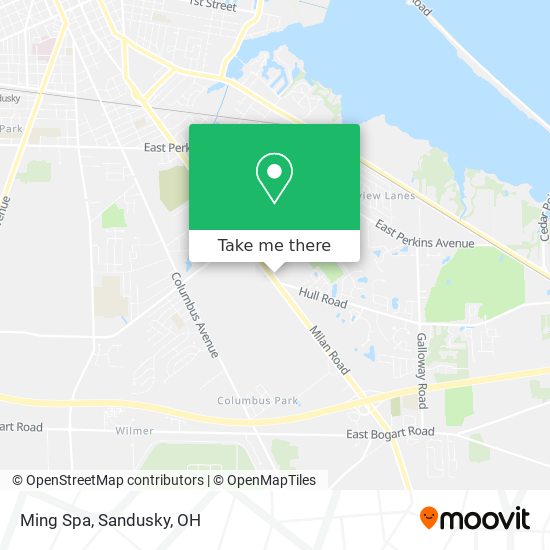 Mapa de Ming Spa