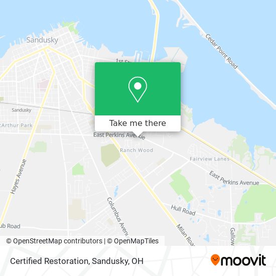 Mapa de Certified Restoration