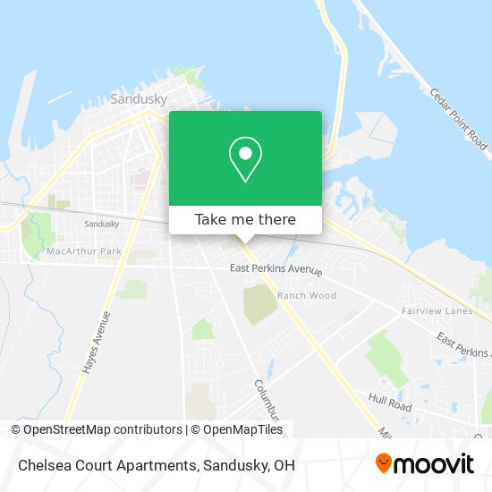 Chelsea Court Apartments map