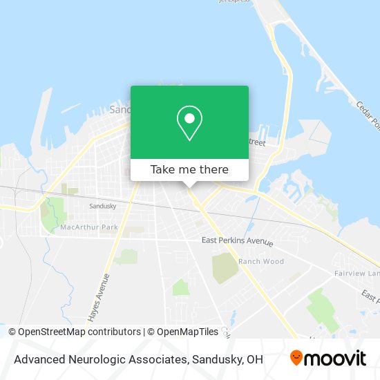 Mapa de Advanced Neurologic Associates