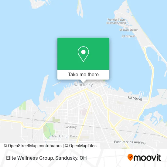 Elite Wellness Group map