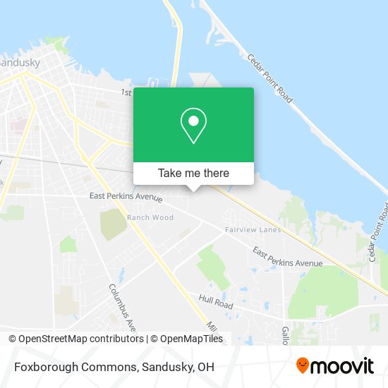 Foxborough Commons map