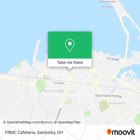 Mapa de FRMC Cafeteria