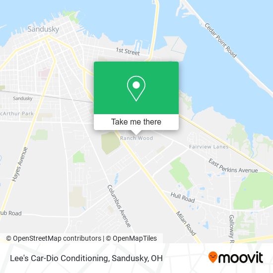 Mapa de Lee's Car-Dio Conditioning