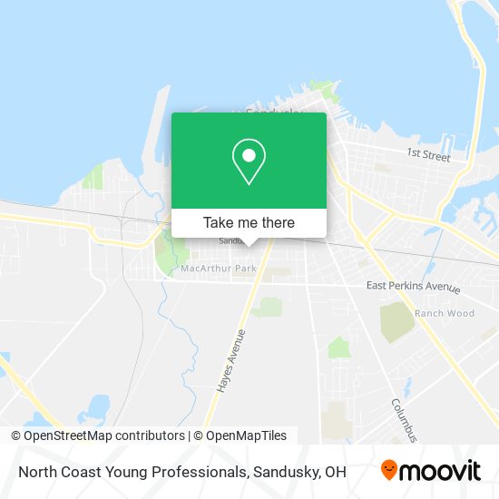 Mapa de North Coast Young Professionals