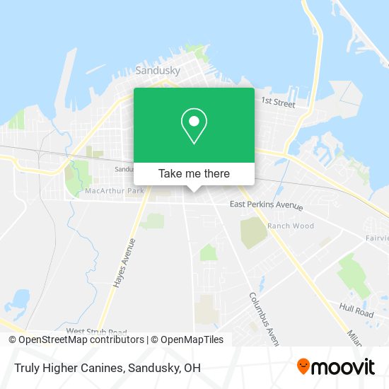 Mapa de Truly Higher Canines
