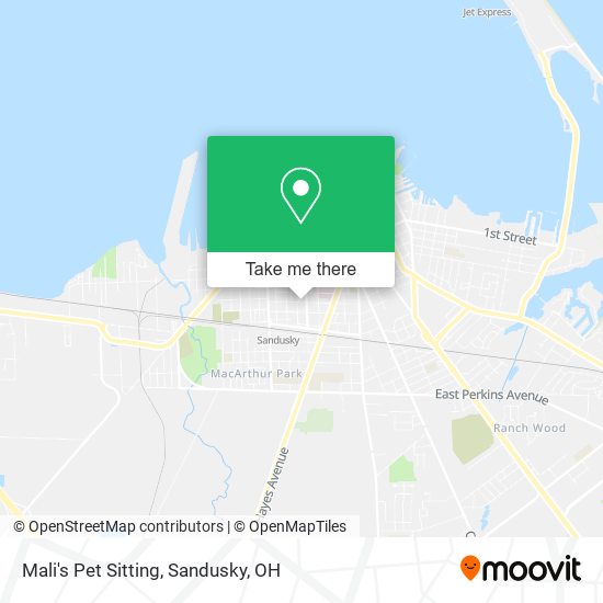 Mapa de Mali's Pet Sitting