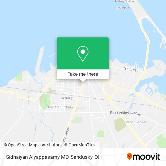 Sidhaiyan Aiyappasamy MD map
