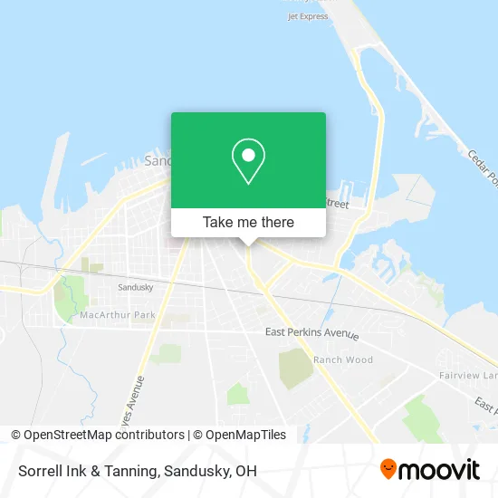 Sorrell Ink & Tanning map