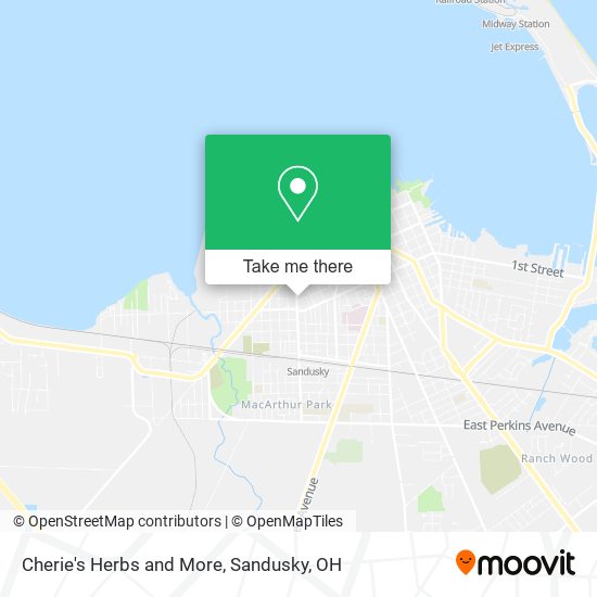 Mapa de Cherie's Herbs and More