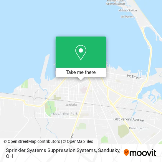 Sprinkler Systems Suppression Systems map